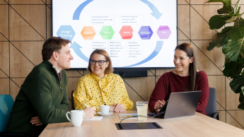 Neuroprzywództwo | Studia podyplomowe w Bydgoszczy | Uniwersytet WSB Merito Bydgoszcz: Główna grafika: Bydgoszcz-studia podyplomowe-studenci podczas zajęć