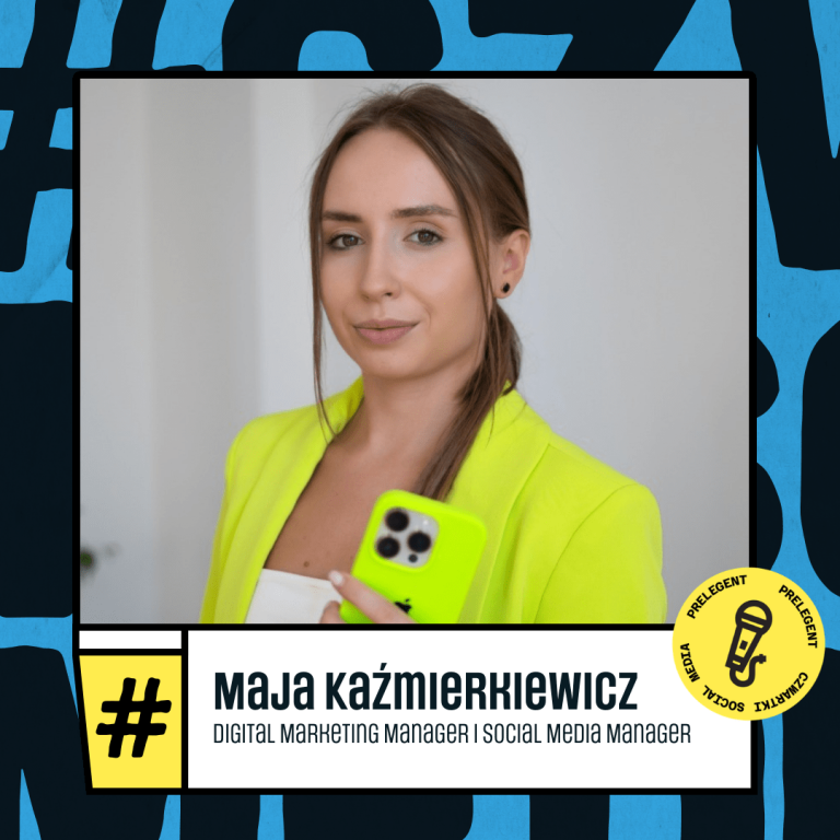 40. Czwartek Social Media 12 marca! [GALERIA ZDJĘĆ] | Aktualności | Uniwersytet WSB Merito Bydgoszcz: Maja Kaźmierkiewicz