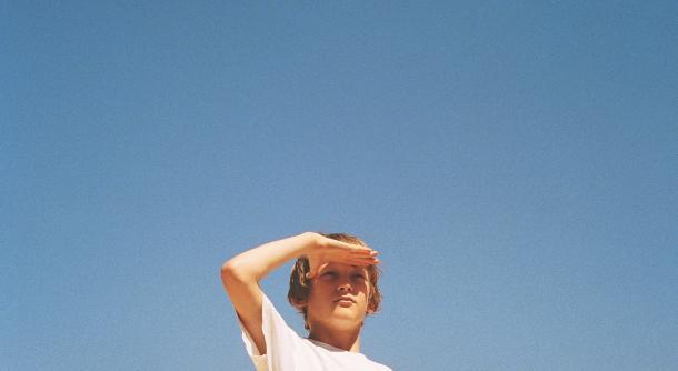 kid blue sky perspectives boy