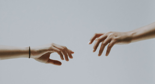 hands arms help catch