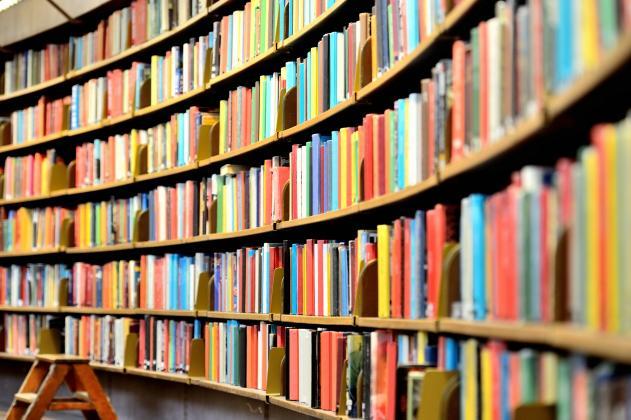 książki, biblioteka