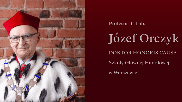 Józef Orczyk rektor toga profesor