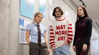 Smart Marketing | Studia II stopnia w Gdańsku | Uniwersytet WSB Merito w Gdańsku: Studenci przy galerii prac 