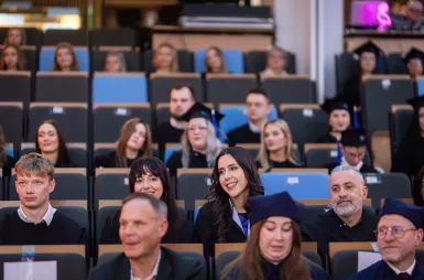 Uroczystość wręczenia dyplomów absolwentom 2025 za nami! | Aktualności | Uniwersytet WSB Merito w Gdańsku: zdj