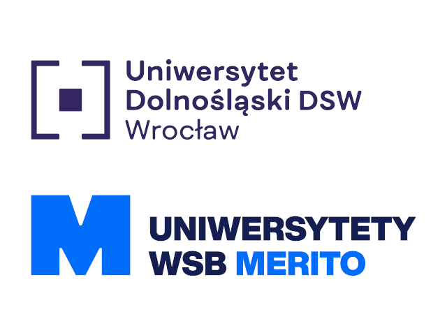 Cyfryzacja, współpraca i bezpieczeństwo pracy – praktyczne kompetencje specjalistów Publicznych Służb Zatrudnienia | Studia podyplomowe w Gdyni | Uniwersytet WSB Merito Gdynia: Współpraca DSW i Merito - logotypy
