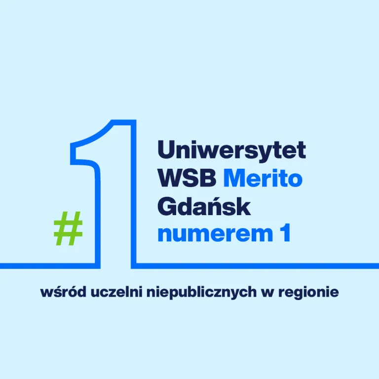 Jesteśmy numerem 1 wśród uczelni niepublicznych w regionie! | Aktualności | Uniwersytet WSB Merito Gdynia: wyniki MNiSW 2025