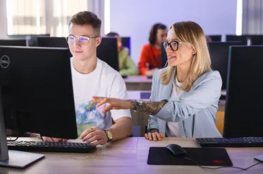 Laboratoria i pracownie | Uniwersytet WSB Merito Łódź: sala