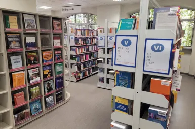 Biblioteka | Uniwersytet WSB Merito w Poznaniu: Poznań - biblioteka