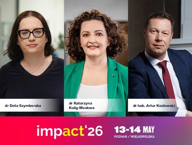 Eksperci Uniwersytetów WSB Merito na scenach Impact’26 | Aktualności | Uniwersytet WSB Merito w Poznaniu: impact26