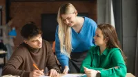 Pedagogika resocjalizacyjna | Studia II stopnia w Toruniu | Uniwersytet WSB Merito w Toruniu: Główna grafika: Toruń - studia I stopnia - grupa studentów podczas zajęć