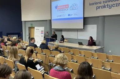 II edycja konferencji „STEAM i AI w edukacji” już za nami! [GALERIA ZDJĘĆ] | Aktualności | Uniwersytet WSB Merito w Toruniu: II konferencja Steam i AI w edukacji