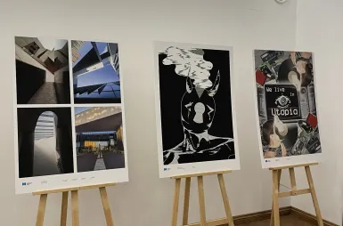 Wystawa prac studentów kierunku design w biznesie | 14-28 listopada  [GALERIA ZDJĘĆ] | Aktualności | Uniwersytet WSB Merito w Toruniu: wystawa prac „Między ideą a rynkiem” - prezentacja prac