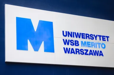 Nasze kampusy | Uniwersytet WSB Merito Warszawa: Logo Uniwersytetu WSB Merito Warszawa