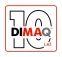 Konkurs FOMO OFF dla uczniów szkół średnich | Aktualności | Uniwersytet WSB Merito we Wrocławiu: DIMAQ 10 lat logo